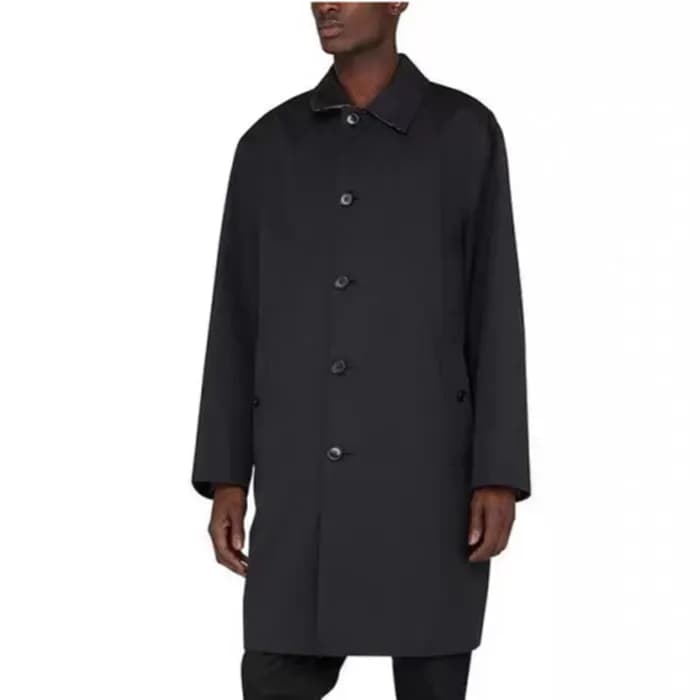 버버리 남성 블랙 코트 - Burberry Mens Black Coats - bu322x - 1