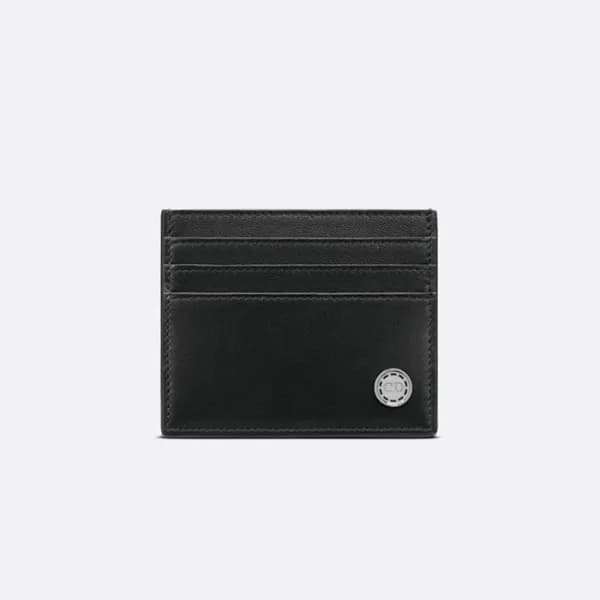 디올 남성 블랙 카드 지갑 - Dior Mens Black Card Wallets - di… - 1