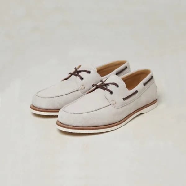 브루넬로쿠치넬리 남성 베이지 로퍼 - Brunello Cucinelli Mens Beige… - 1