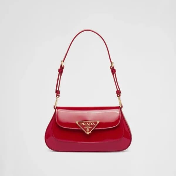 프라다 여성 레드 숄더백 - Prada Womens Red Shoulder Bag - pr… - 1