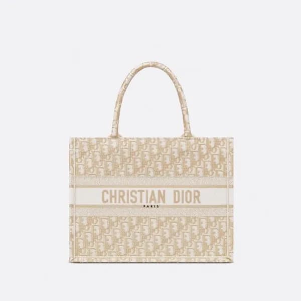 디올 여성 골드 북토트 - Dior Womens Gold Book Tote - dib515… - 1