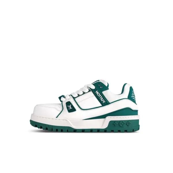 루이비통 남/녀 그린 스니커즈 - Louis vuitton Unisex Green Snea… - 1
