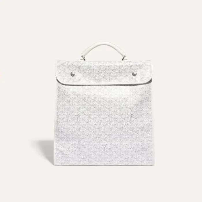 고야드 남/녀 화이트 생레제르 백팩 - Goyard Unisex Saint Leger Ba… - 1