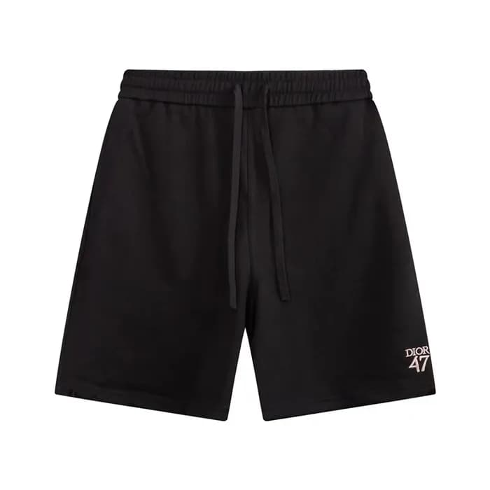 디올 남성 블랙 반바지 - Dior Mens Black Half-pants - dic582… - 1