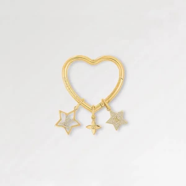 셀린느 여성 골드 키링 - Celine Womens Gold Key Ring - acc19… - 1