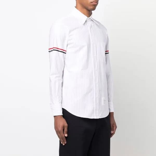 톰브라운 남성 클래식 셔츠 - Thom Browne Mens Dress Shirts - t… - 1