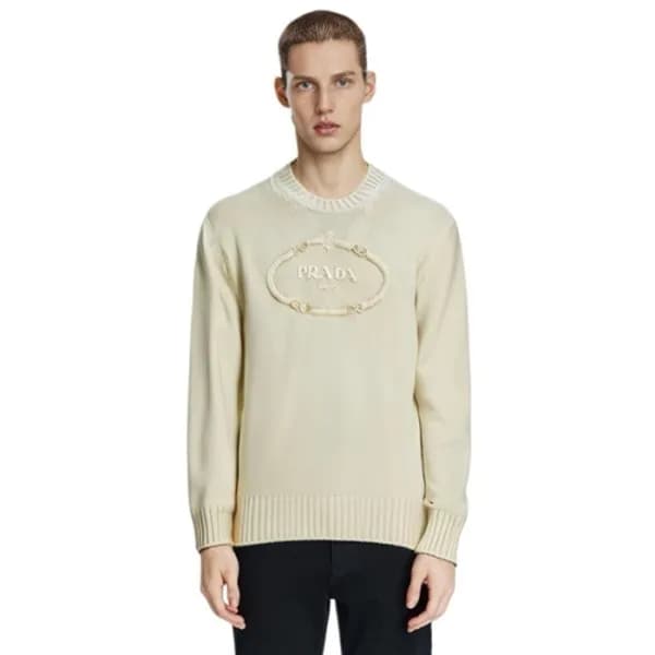 프라다 남성 라운드 스웨터 - Prada Mens Round Sweater - prc228… - 1
