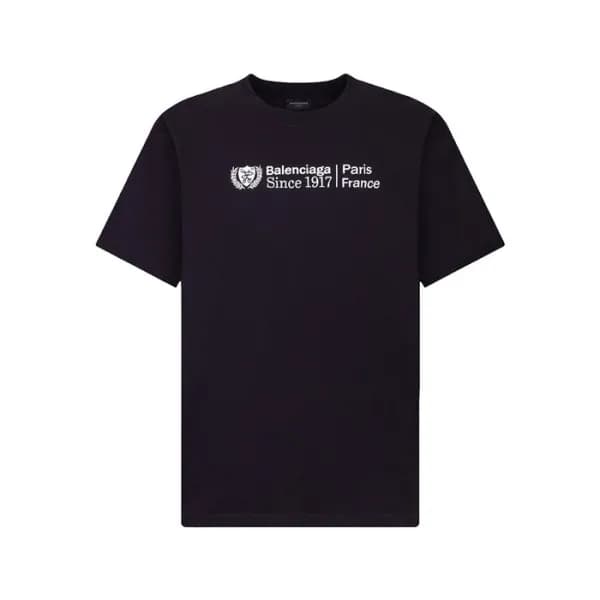 발렌시아가 남성 라운드 반팔 티셔츠 - Balenciaga Mens Round Tshirt… - 1