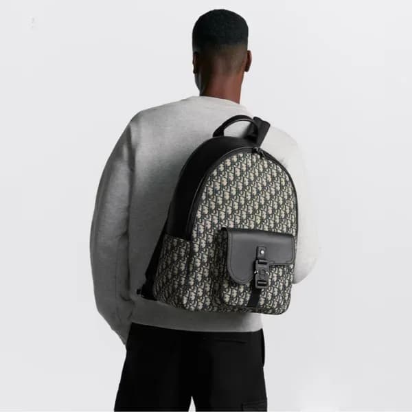 디올 남성 오블리크 백팩 - Dior Mens Oblique Back Pack - dib2… - 1