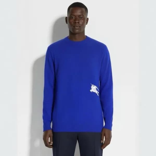 버버리 남성 라운드 스웨터 - Burberry Mens Round Sweater - buc… - 1