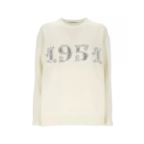 막스마라 여성 크루넥 스웨터 - Maxmara Womens Crew-neck Sweater… - 1
