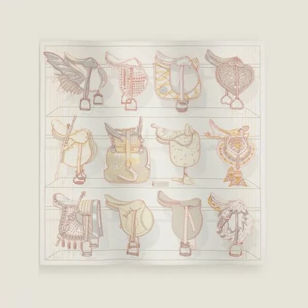 에르메스 여성 실크 스카프 - Hermes Womens Silk Scarf - acc446… - 1
