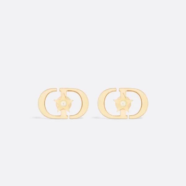 디올 여성 Lucky Petit CD 스터드 귀걸이 - Dior Womens Lucky P… - 1