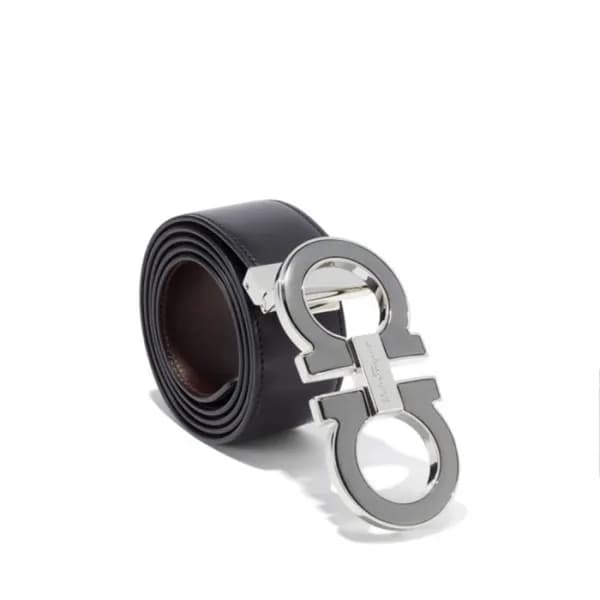 살바토레 페라가모 남성 간치니 벨트 - Ferragamo Mens Gancini Belt … - 1