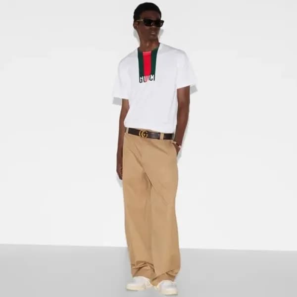 구찌 남성 라운드 반팔티 - Gucci Mens Round Tshirt - guc6204x - 1