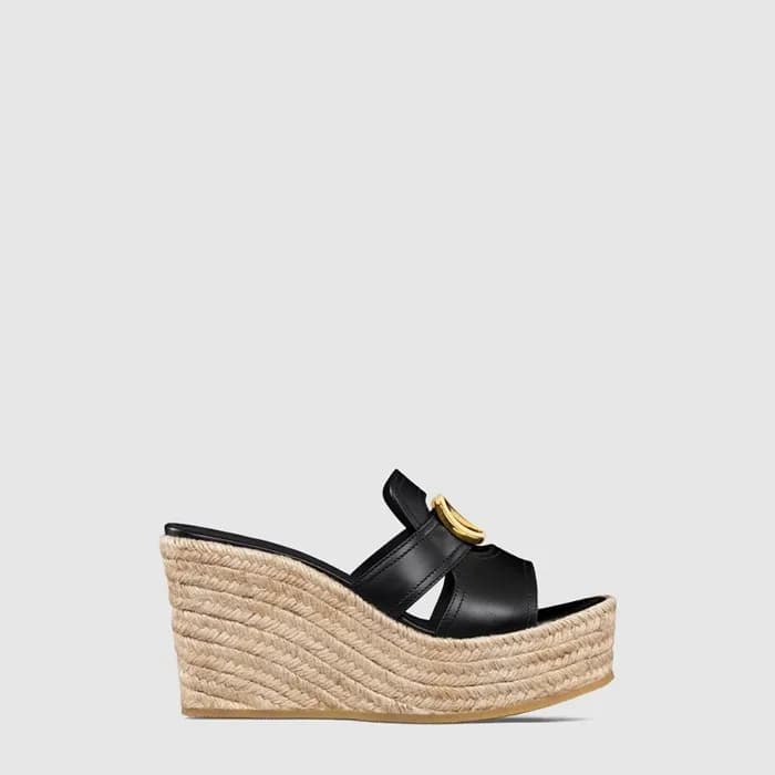 디올 여성 30 Montaigne 뮬 웨지힐 - Dior Womens 30 Montaign… - 1