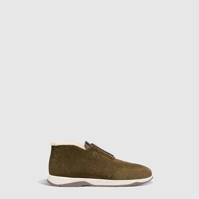 벨루티 남성 에샤페 스웨이드 슬립 온 - Berluti Mens Echape Suede S… - 1