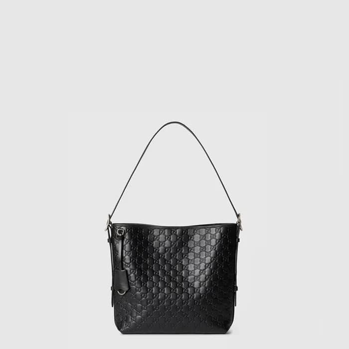 구찌 여성 GG 엠블럼 미디엄 숄더백 - Gucci Womens GG Emblem Medi… - 1