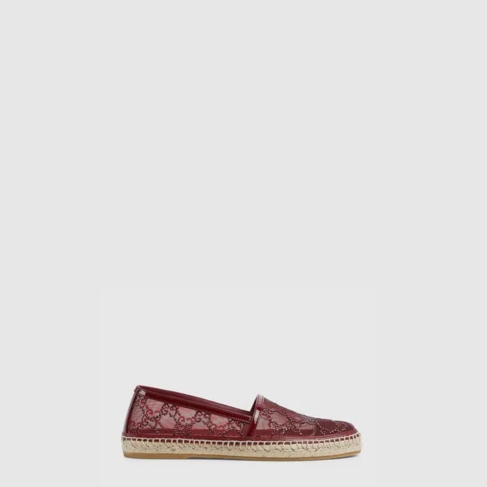 구찌 여성 크리스털 GG 에스파드리유 - Gucci Womens Crystal GG Esp…