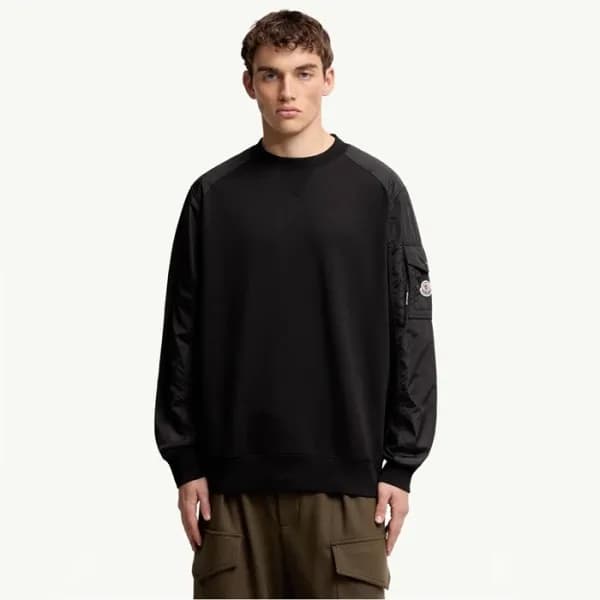 몽클레어 남성 크루넥 맨투맨 - Moncler Mens Round Tshirt - moc8… - 1