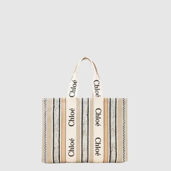 끌로에 여성 우디 라지 토트 백 - Chloe Womens Woody Large Tote … - 1