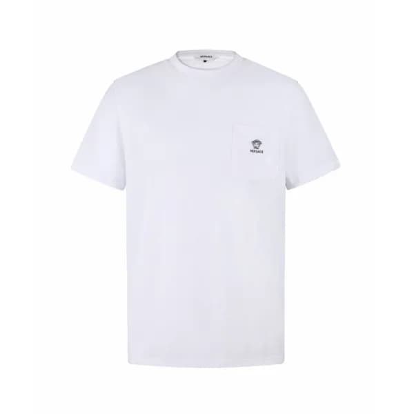 베르사체 남성 반팔 티셔츠 - Versace Mens Round Tshirt - vec15… - 1