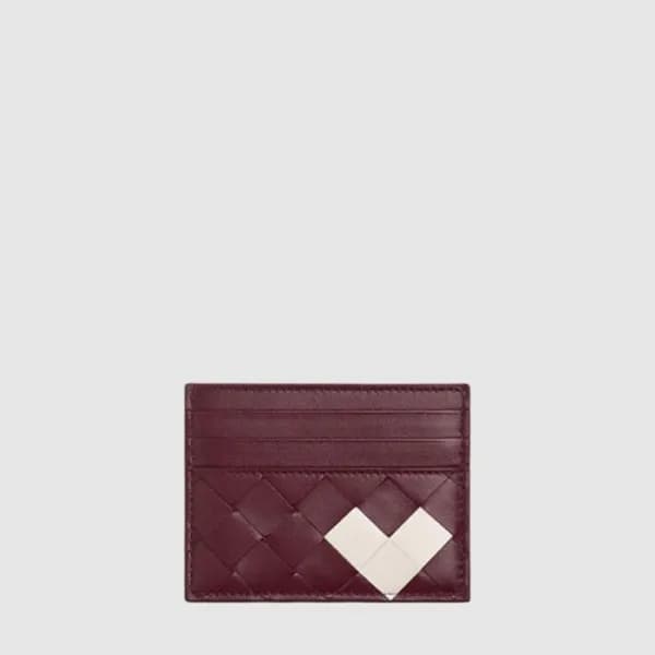 보테가 베네타 남/녀 인트레치아토 카드 지갑 - Bottega veneta Unisex I… - 1