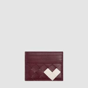 보테가 베네타 남/녀 인트레치아토 카드 지갑 - Bottega veneta Unisex I…