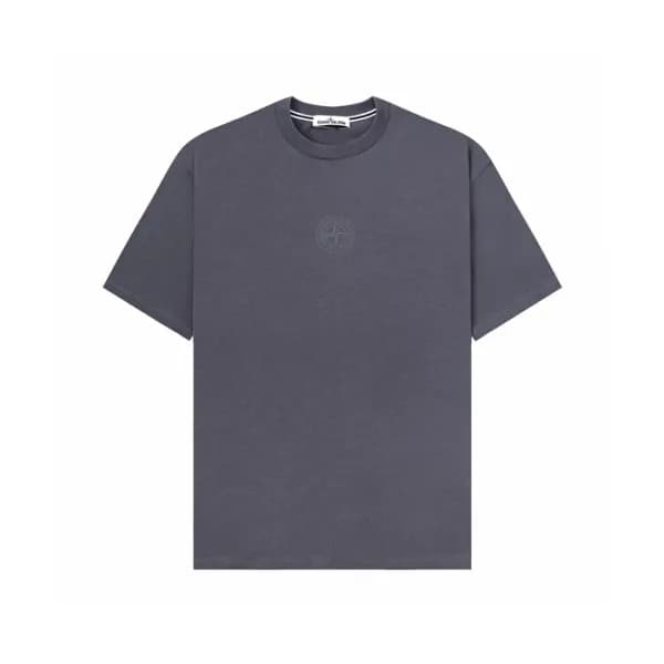 스톤아일랜드 남성 라운드 반팔 티셔츠 - Stone Island Mens Round Tsh… - 1