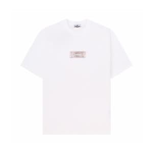 스톤아일랜드 남성 라운드 반팔 티셔츠 - Stone Island Mens Round Tsh…
