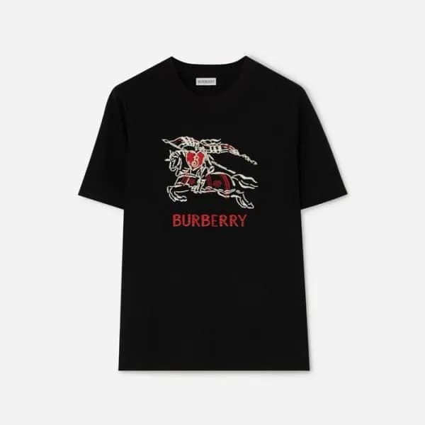 버버리 남성 라운드 반팔 티셔츠 - Burberry Mens Round Tshirt - buc16682x - 1