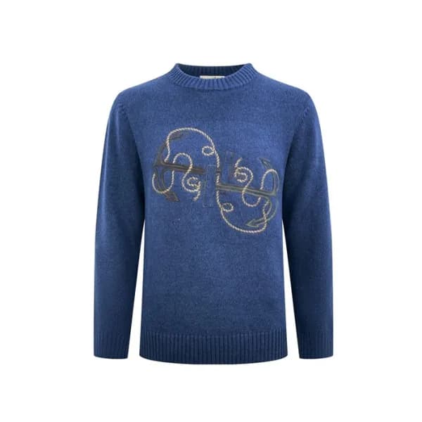 에르메스 남성 라운드 스웨터 - Hermes Mens Round Sweater - hec17616x - 1