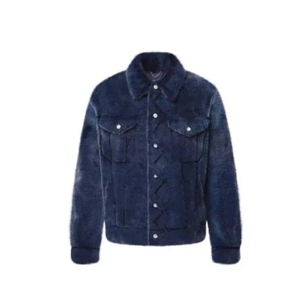 루이비통 남성 밍크 자켓 - Louis vuitton Mens Mink Jacket - lvc17785x - 1