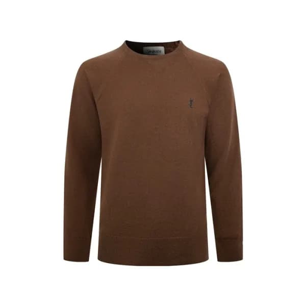 입생로랑 남성 크루넥 스웨터 - Saint laurent Mens Round Sweater - ysc18110x - 1