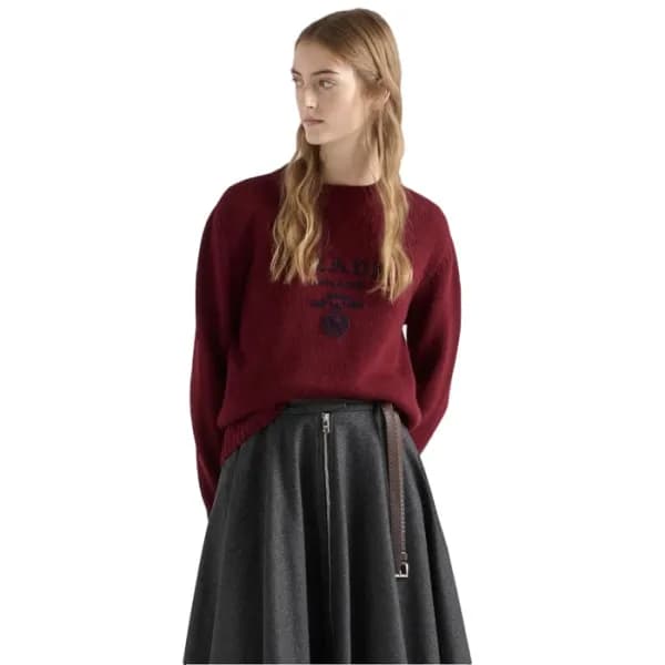 프라다 여성 라운드 니트 - Prada Womens Round Knitwear - prc18438x - 1