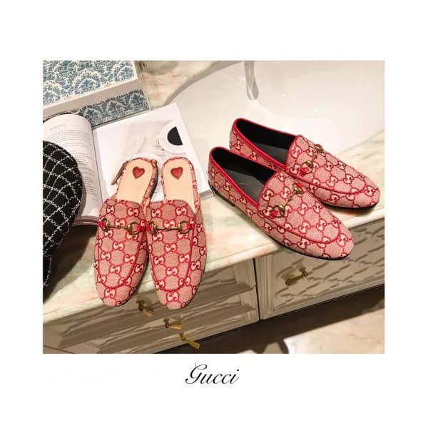 GUCCI 2018 LADIES LEATHER LOAFER SHOES - 구찌 여성 레더 … - 1