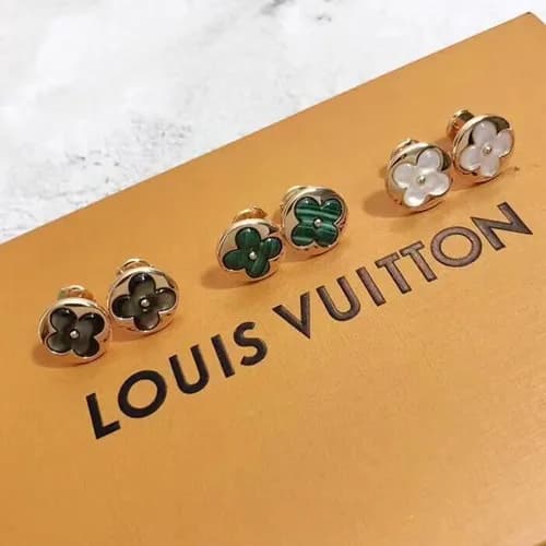Louis Vuitton Yellow Gold Earring -루이비통 여성용 18k… - 1