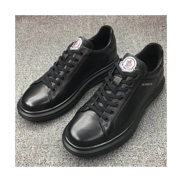 MONCLER 2018 MENS LEATHER SKEAKERS - 몽클레어 남성 레더 스니… - 1