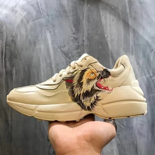 GUCCI 2018 MENS LEATHER RUNNIING SHOES - 구찌 남성 레더 … - 1