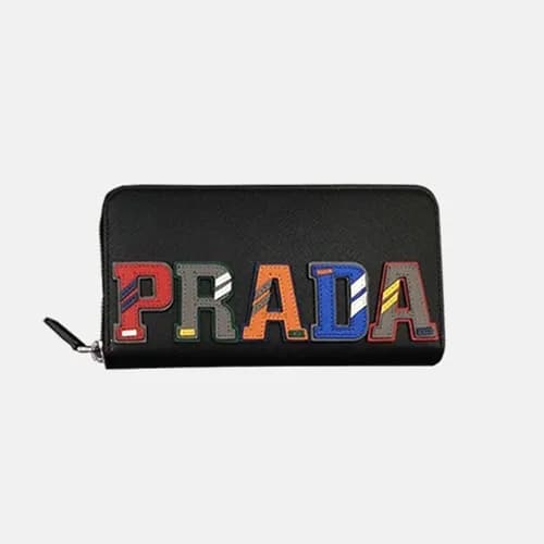 Prada 2018 Mens Saffiano Zip Round Wallet - 프라다 남성… - 1