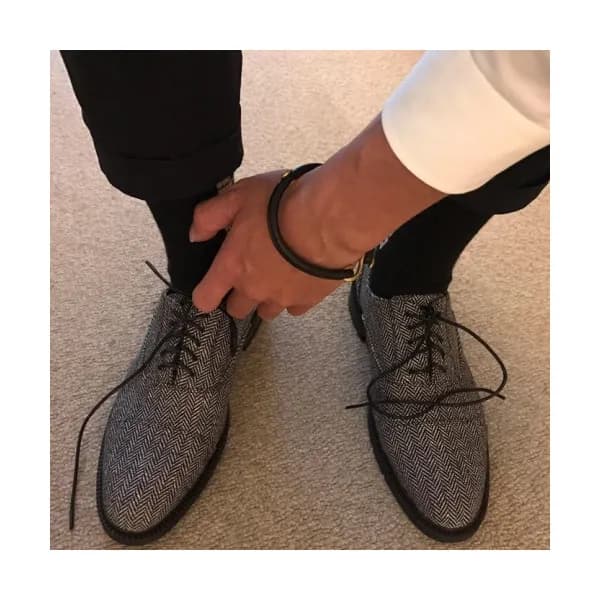 THOMBROWNE 2018 MENS LEATHER OXFORD - 톰브라운 남성 레더 … - 1