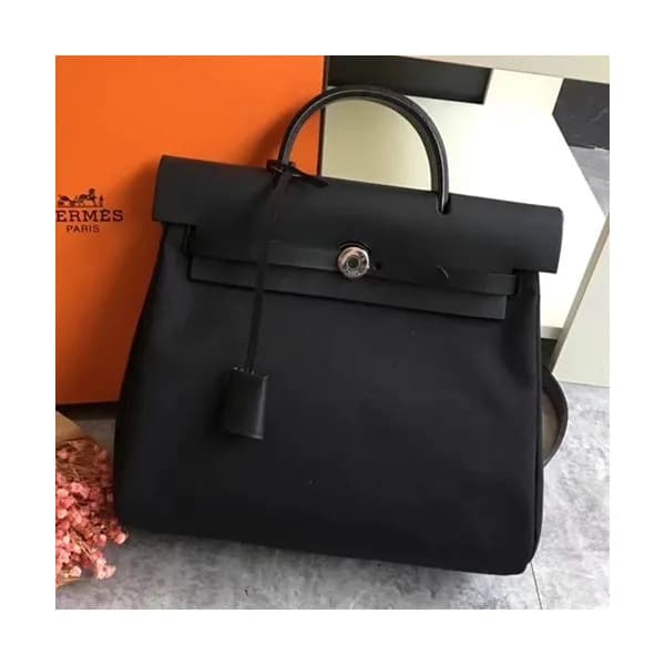 Hermes Herbag-A DOS Canvas Back Pack ,30cm - 에르메스 … - 1
