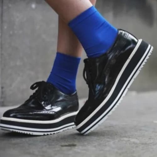 Prada 2018 Ladies Leather Sneakers - 프라다 여성 레더 스니커… - 1