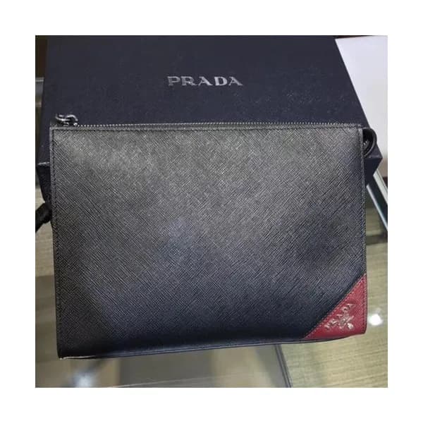 Prada Mens Clutch Bag ,24CM - 프라다 남성용 클러치백 PRAB003… - 1