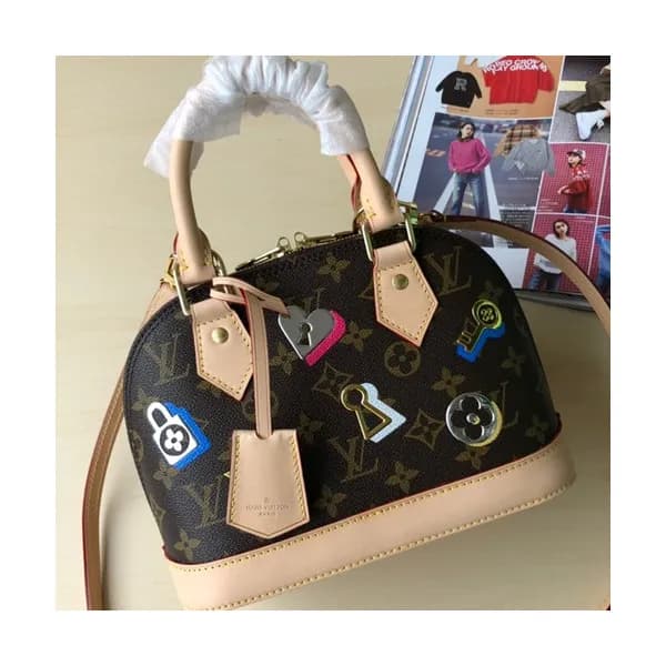 Louis Vuitton Alma Tote Shoulder Bag,25cm - 루이비통 알… - 1