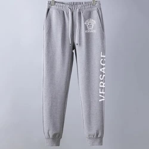 Versace 2019 Mens Medusa Embroidery Cotton Traini… - 1