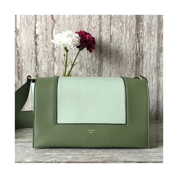 Celine Leather Frame Shoulder Bag,25CM - 셀린느 레더 프레… - 1