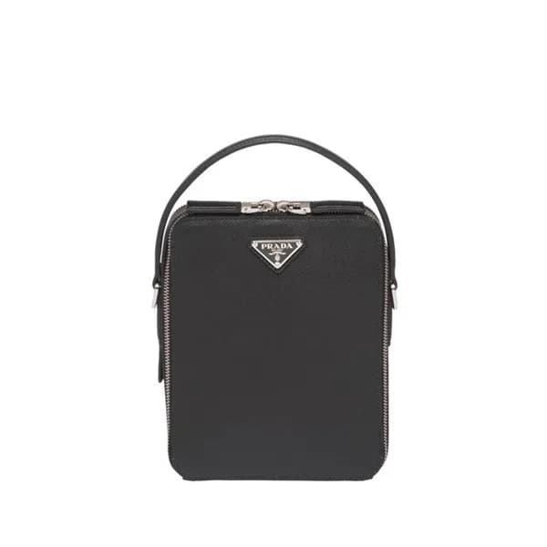 [매장판]Prada 2019 Brique Saffiano Shoulder Bag,20CM … - 1