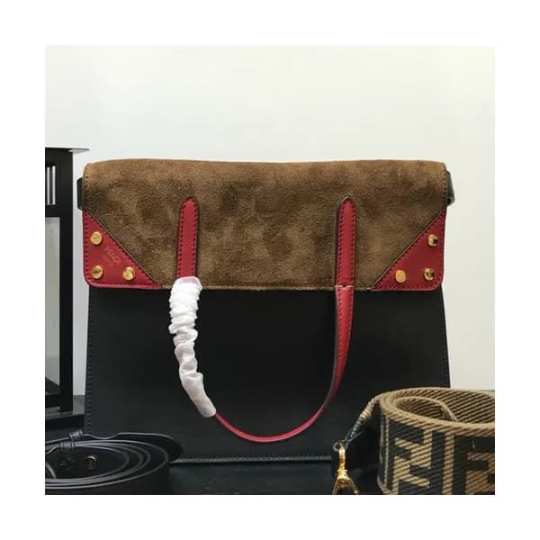 Fendi 2019 Leather Tote Bag ,25CM - 펜디 2019 레더 여성용… - 1