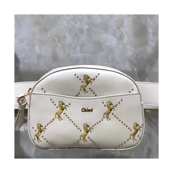 Chole 2019 Leather Belt Bag, 17.5cm - 끌로에 2019 여성… - 1
